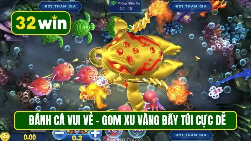 Đánh cá vui vẻ - Gom xu vàng đầy túi cực dễ